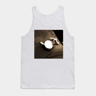 Chrome Filler Cap Classic Car Tank Top